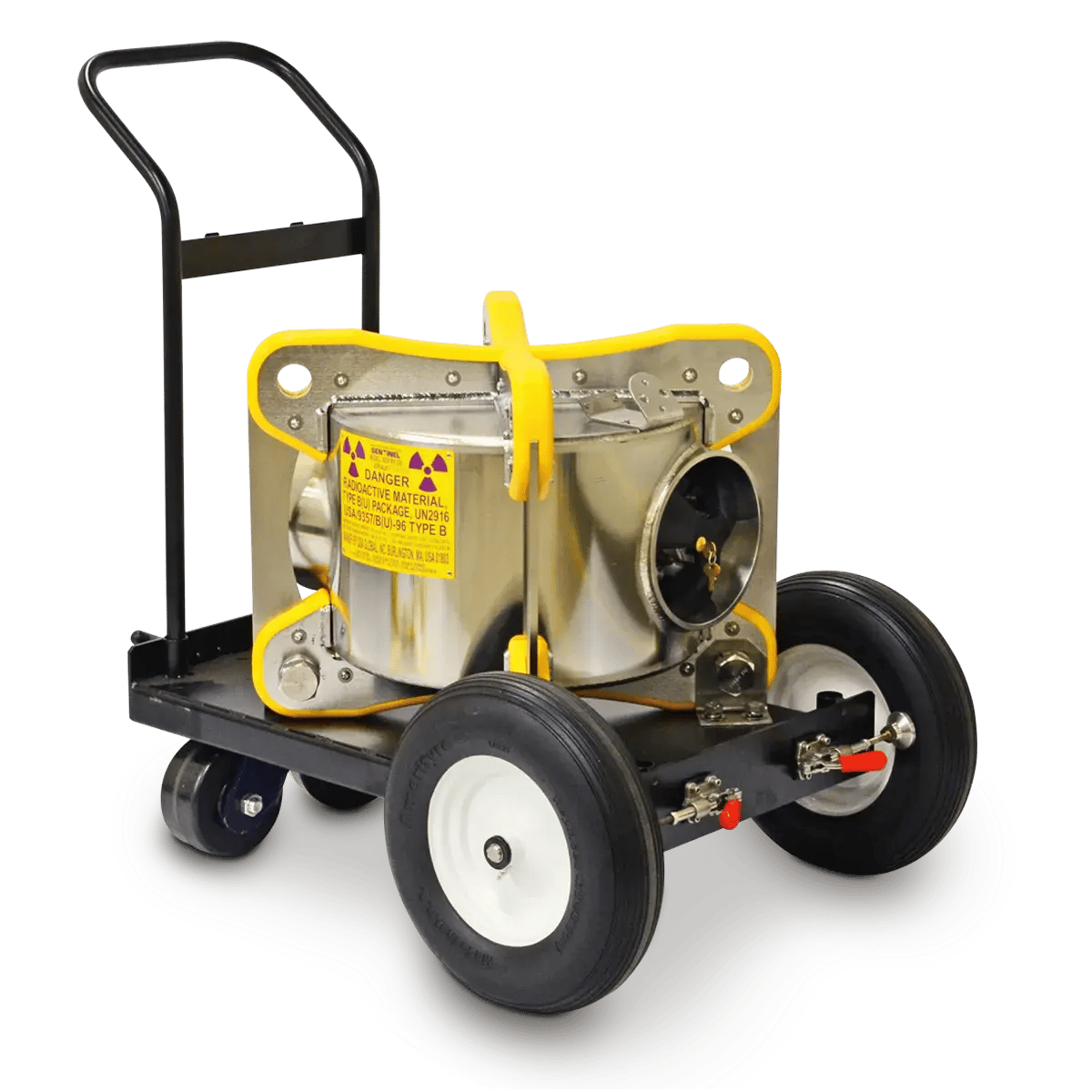 SENTRY 330 Co-60 source projector on cart