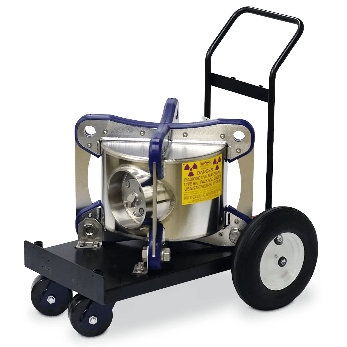 Blue SENTRY 110 on Cart