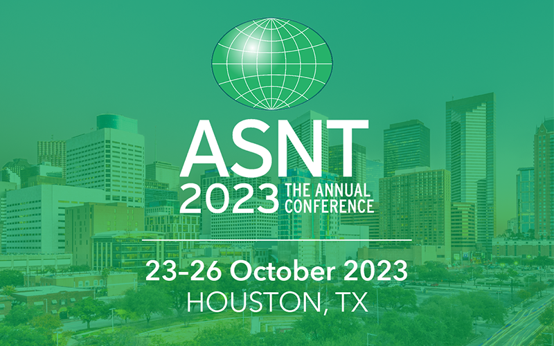 ASNT 2023: The Annual Conference Event Image