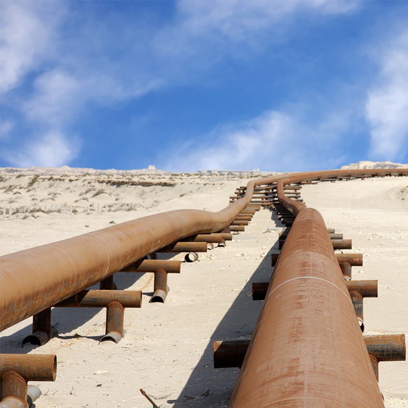 Pipelines in the dessert