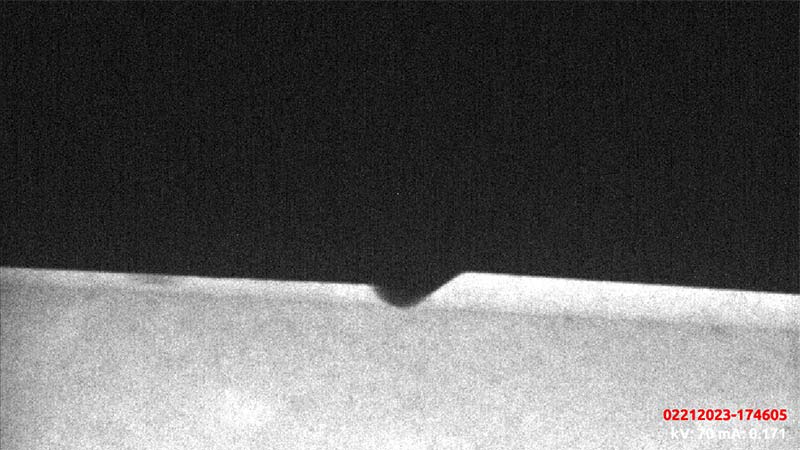 Weld cap captured with the OpenVision HD