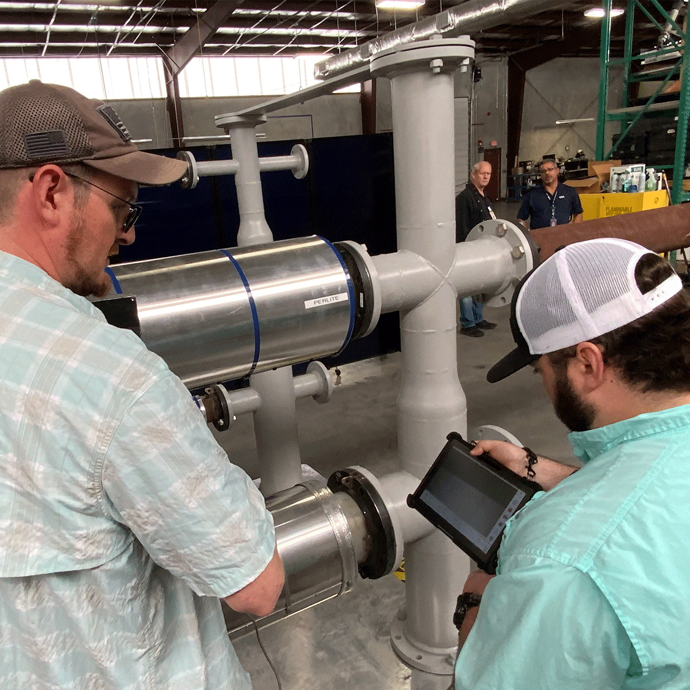 Performing the OpenVision method with live video x-ray