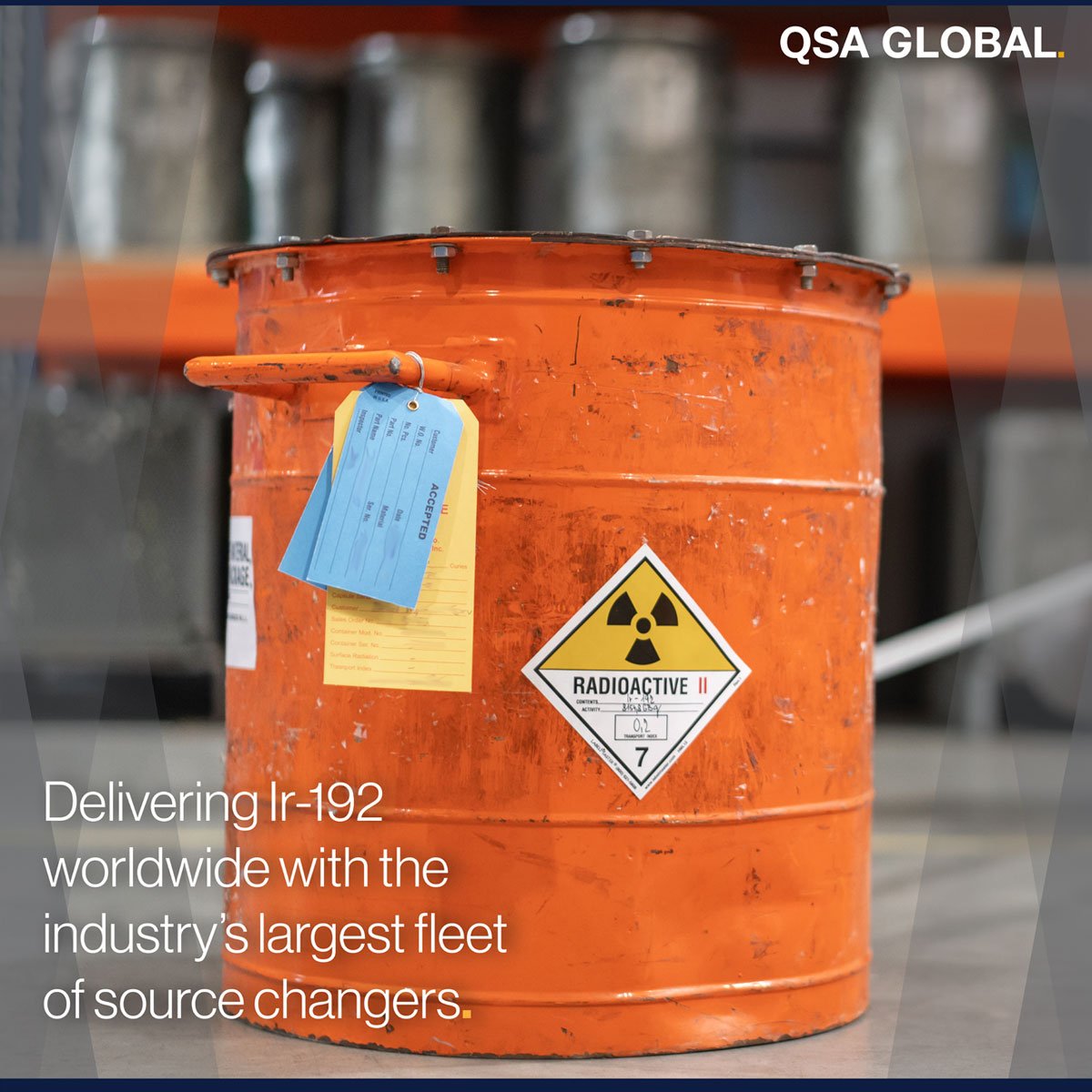 Iridium 192 | Industrial Radiography Sources | QSA Global, Inc.